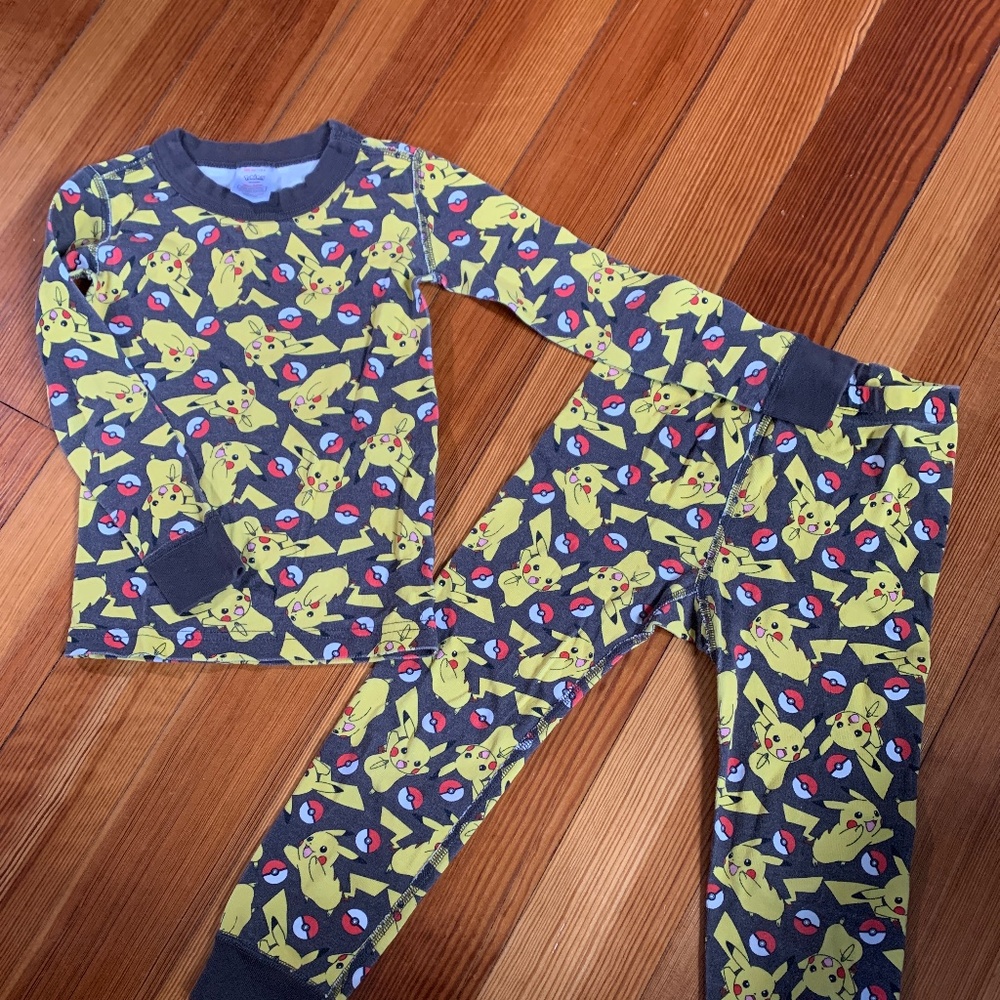 Hanna Anderson Pikachu Pajamas